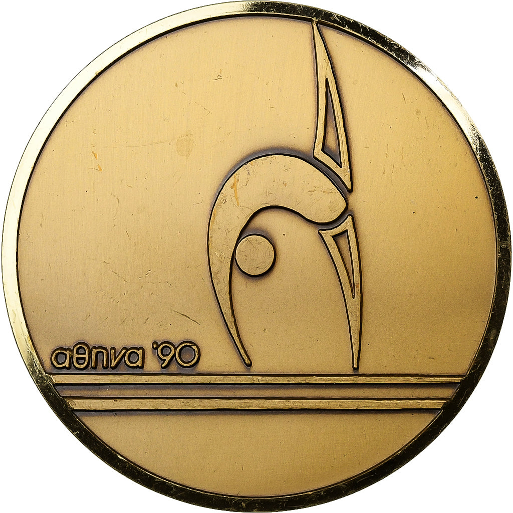 Médaille Ancienne En Bronze – Sociétés De Gymnastique De France – 1873