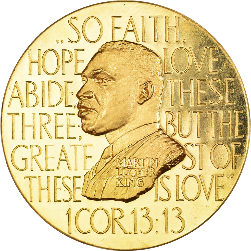 United States of America Medal Martin Luther King Civil Rights Act MS(63) –  Numiscorner.com