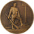France, Medal, Retour de l'Alsace et de la Lorraine à la France, 1918, Bronze