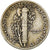United States, Dime, Mercury Dime, 1935, U.S. Mint, Silver, VF(30-35), KM:140