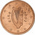 IRELAND REPUBLIC, 2 Euro Cent, 2002, Sandyford, AU(55-58), Copper Plated Steel