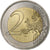 Luxembourg, Henri, 2 Euro, Grand-ducal, 2007, Paris, AU(55-58), Bi-Metallic