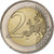 Luxembourg, Henri, 2 Euro, 2008, Paris, MS(63), Bi-Metallic, KM:96