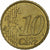 Spain, Juan Carlos I, 10 Euro Cent, 1999, Madrid, VF(20-25), Brass, KM:1043