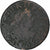 France, Louis XIII, Double Tournois, 1640, Uncertain Mint, Copper, F(12-15)