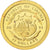 Liberia, 12 Dollars, Latvia, 2011, Proof, Gold, MS(65-70)