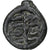 Nervii, Potin au rameau, 1st century BC, Bronze, EF(40-45), Delestrée:629