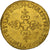 France, Louis XIII, Ecu d'or, 1639, Amiens, Gold, MS(60-62), Gadoury:55