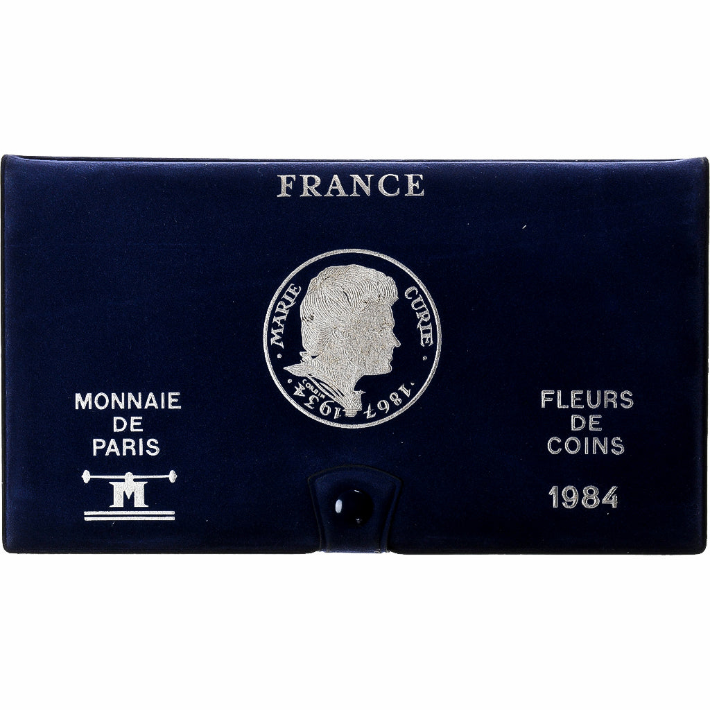COFFRET FLEUR DE Coins FDC 50 FRANCS 1977 - 9 pièces Francs - France COFFRET FLEUR DE Coins FDC 50 FRANCS 1977 - 9 pièces Francs - France