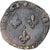 France, Henri III, Double Tournois, 1586, La Rochelle, Copper, VF(20-25)
