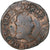 France, Henri III, Double Tournois, 1584, Tours, Copper, VF(20-25), Gadoury:455