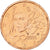 France, 2 Centimes, 2000, Pessac, Copper Plated Steel, AU(55-58), KM:1283