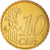 France, 10 Euro Cent, 1999, Paris, BU, MS(65-70), Brass, KM:1285