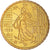 France, 10 Euro Cent, 1999, Paris, Proof / BE, MS(65-70), Brass, Gadoury:4.