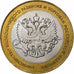 Russia, 10 Roubles, 2002, St. Petersburg, Bi-Metallic, MS(65-70), KM:750