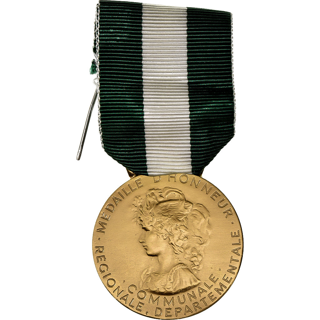 Achetez votre MEDAILLE D'HONNEUR REGIONALE, DEPARTEMENTALE ET COMMUNALE 35 ANS EN VERMEIL