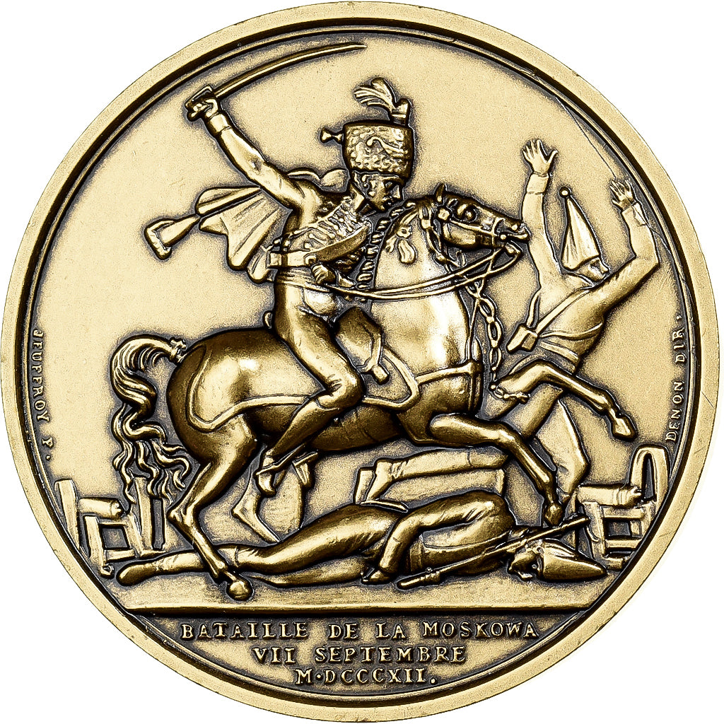 Médaille En Bronze – Napoléon Ier, Bataille De La Moskowa (133-27/A2)