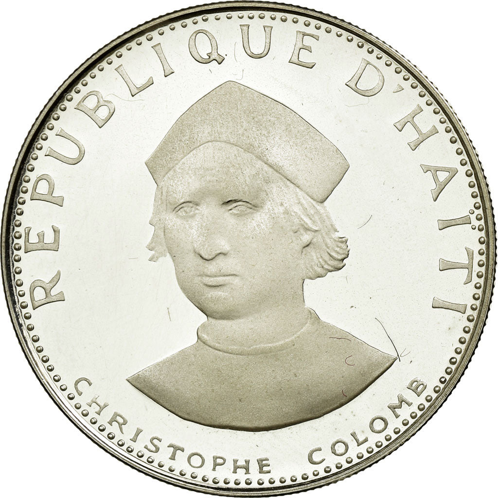 Coin Haiti 25 Gourdes 1974 MS(65-70) Silver KM:102 – Numiscorner.com