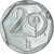 Coin, Czech Republic, 20 Haleru, 2000, Jablonec nad Nisou, EF(40-45), Aluminum