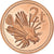 Coin, Papua New Guinea, 2 Toea, 1975, Franklin Mint, Proof, MS(65-70), Bronze