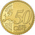 VATICAN CITY, Benedict XVI, 50 Euro Cent, Proof, 2009, Rome, Brass, MS(65-70)