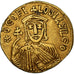 Coin, Theophilus, with Constantine and Michael III, Solidus, ca. 830-840