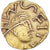 Coin, France, Triens, ANGLVS Moneyer, 625-635, Quentovic, AU(55-58), Gold