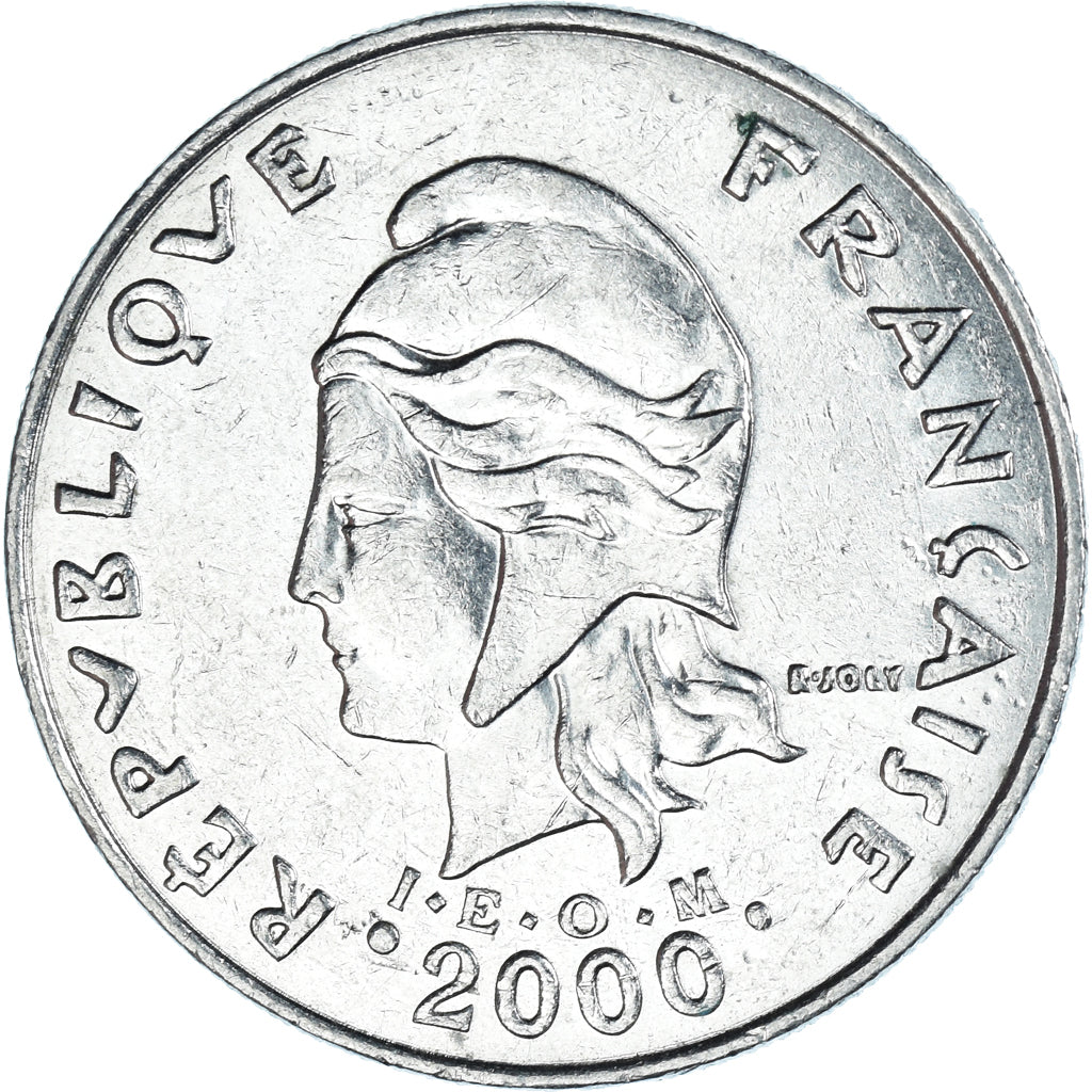Monnaie Polynésie française 20 Francs 2000 – Numiscorner.com