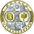 Monaco, Medal, L'Europe, Monaco, Politics, MS(65-70), Silver