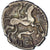 Coin, Aulerci Eburovices, Hémistatère "au sanglier", 1st century BC, Evreux