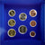 San Marino, 1 Cent to 2 Euro, 2002, Rome, MS(65-70)