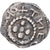 Coin, France, Denier au cheval, VIIth Century, Bourges, EF(40-45), Silver