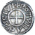 Coin, France, Charles le Chauve, Denier, 843-877, Rouen, AU(55-58), Silver