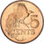 Trinidad and Tobago, 5 Cents, 1975, Proof, MS(64), Bronze, KM:26