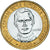 Coin, Dominican Republic, 5 Pesos, 2008, MS(63), Bi-Metallic, KM:89