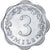 Coin, Malta, 3 Mils, 1972, British Royal Mint, MS(63), Aluminum, KM:6