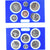 Coin, United States, 2 Coffrets - 10 monnaies, 2022, San Francisco, 2 Coffrets -