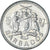 Coin, Barbados, 25 Cents, 1987