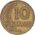 Coin, Peru, 10 Centavos, 1954