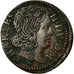 Coin, France, Charles II, Denier Tournois, 1652, Charleville, EF(40-45), Copper