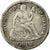 Coin, United States, Seated Liberty Dime, Dime, 1891, U.S. Mint, Philadelphia