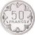 Coin, Chad, 50 Francs, 1976, Monnaie de Paris, ESSAI, MS(65-70), Nickel, KM:11