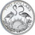 Bahamas, Elizabeth II, 2 Dollars, 1974, Franklin Mint, Proof, MS(65-70), Silver