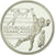 Coin, France, Speed skaters, 100 Francs, 1990, Albertville 92, MS(65-70)