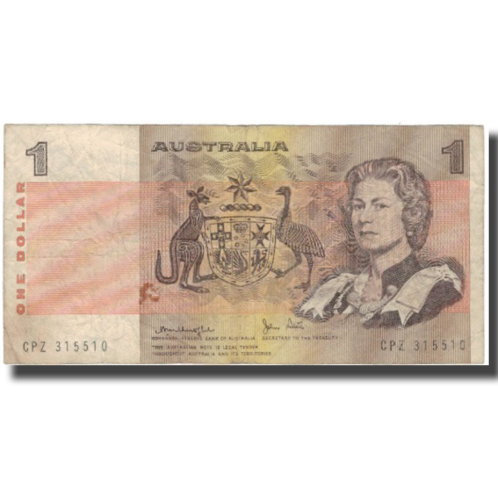 Nota Austrália 1 Dollar KM:42c F(12-15) –