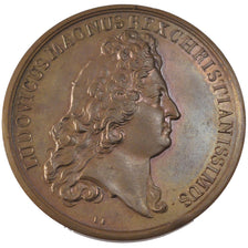 FRANCE, Politics, Society, War, Louis XIV, Medal, 1680, AU(55-58), Copper, 41,..