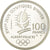 Coin, France, Free-style skier, 100 Francs, 1990, ESSAI, MS(63), Silver, KM:983