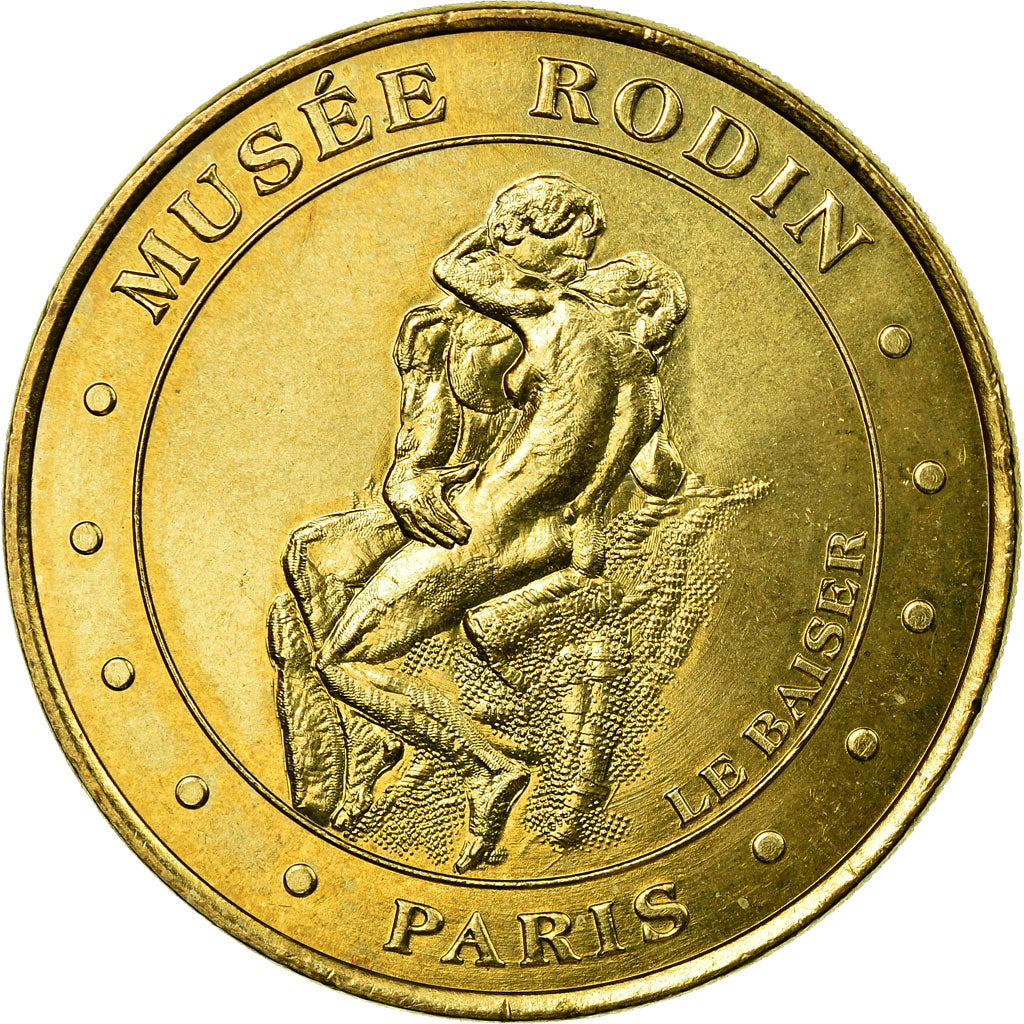 Francia Token Tourist Token Paris - Musée Rodin - Le Baiser Arts