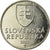 Coin, Slovakia, 2 Koruna, 2002, MS(63), Nickel plated steel, KM:13