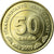 Coin, Turkmanistan, 50 Tenge, 2009, AU(55-58), Brass, KM:100